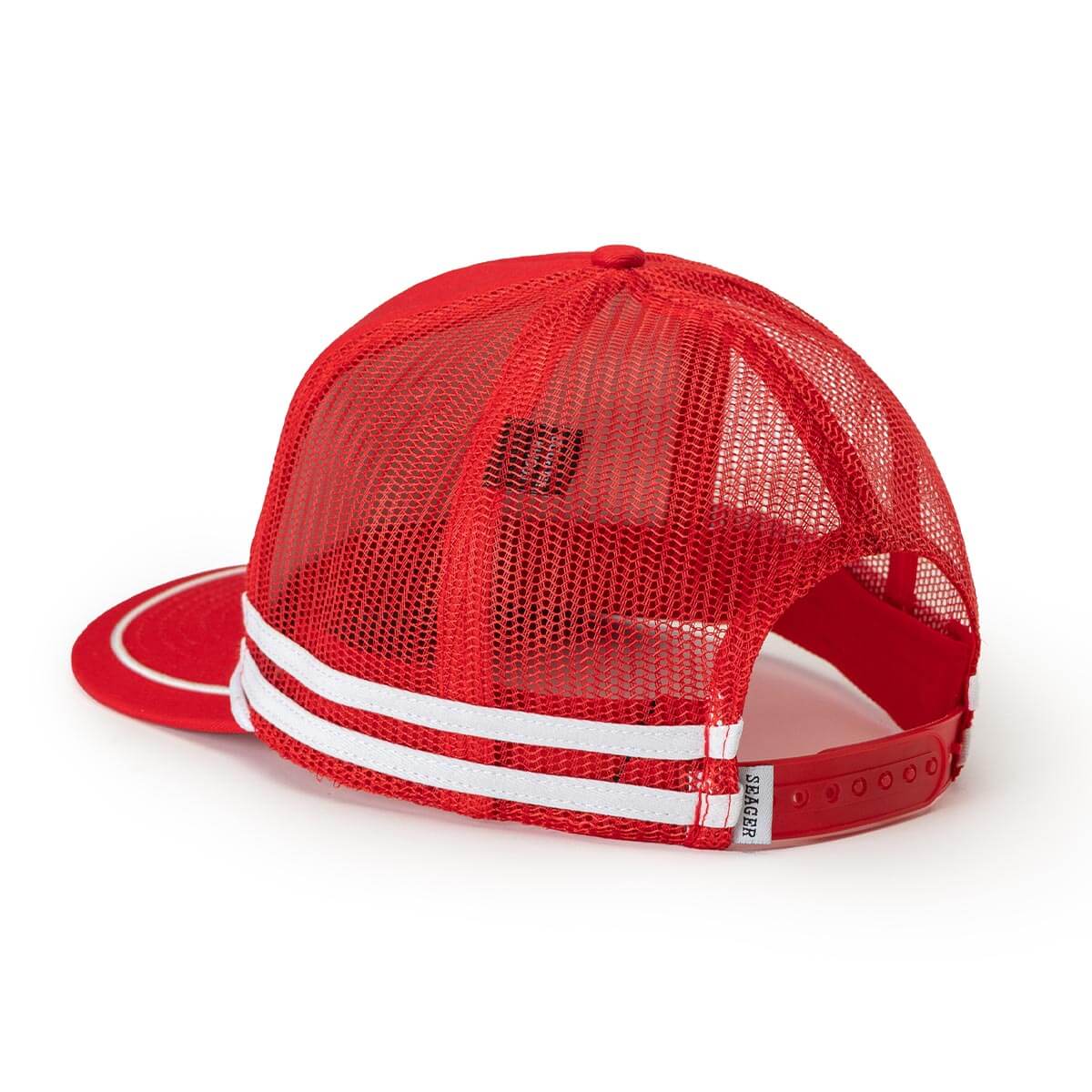 Seager x Waylon Jennings Flying W Snapback Red - Image 4