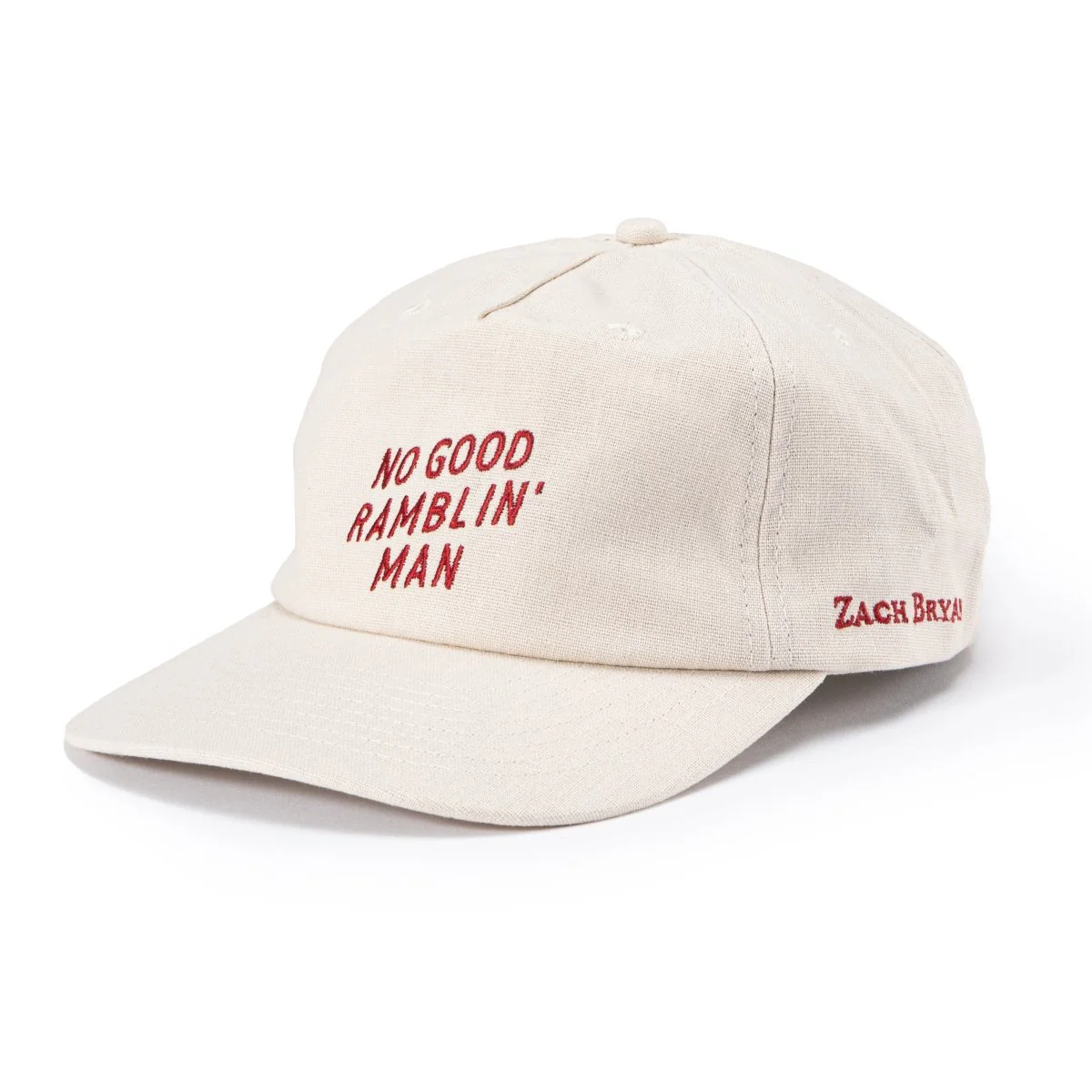 Seager x Zach Bryan Strapback Cream