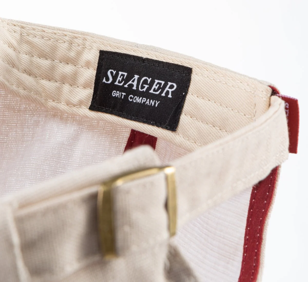 Seager x Zach Bryan Strapback Cream - Image 5