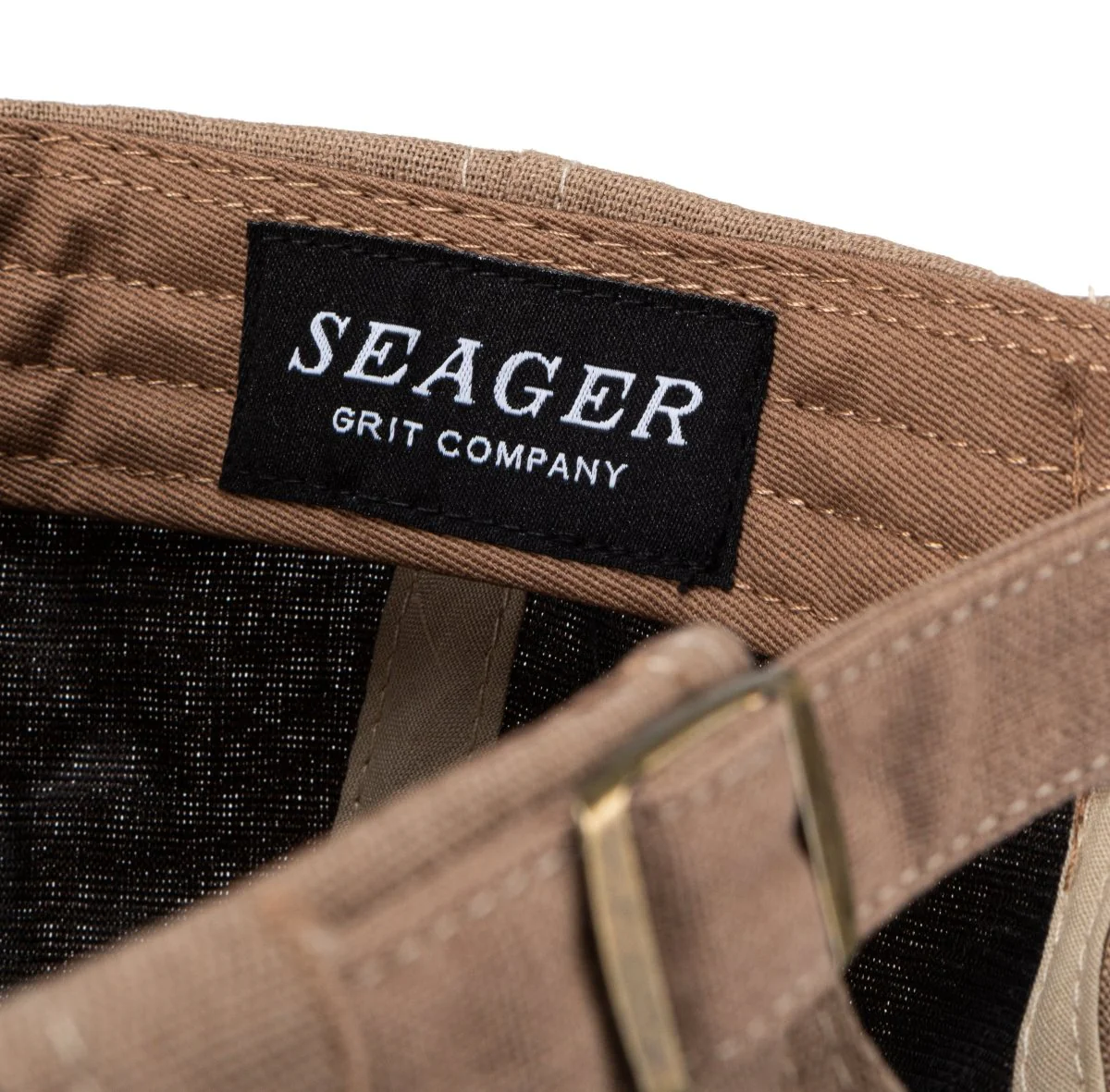 Seager x Zach Bryan Strapback Khaki - Image 5