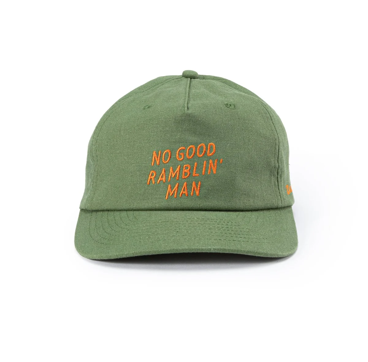 Seager x Zach Bryan Strapback Olive - Image 2