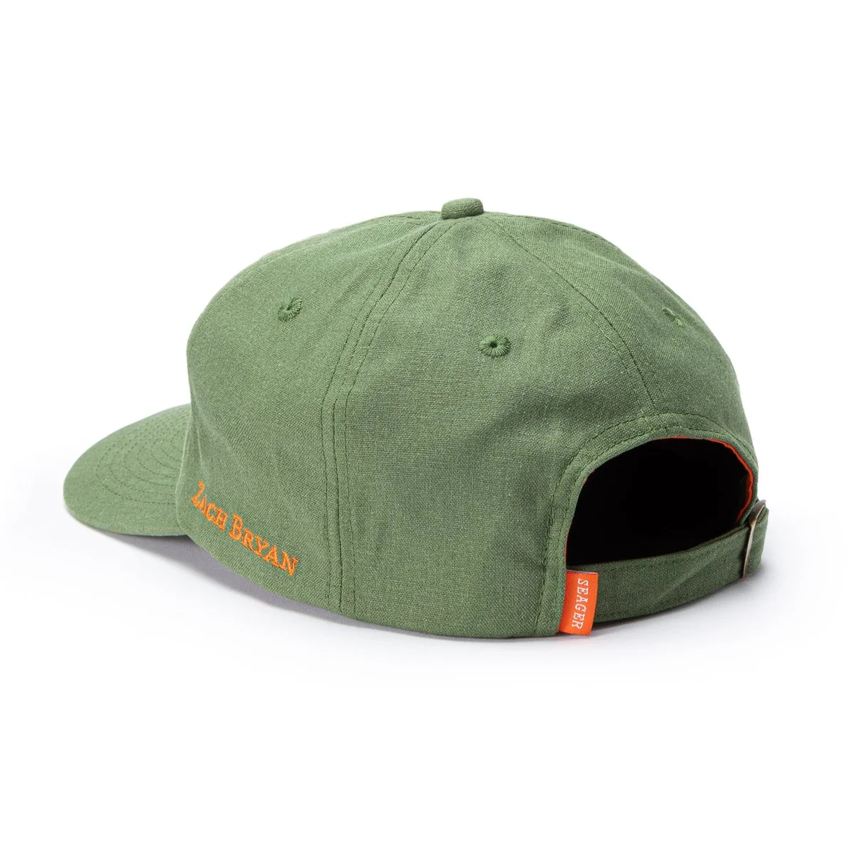 Seager x Zach Bryan Strapback Olive - Image 3