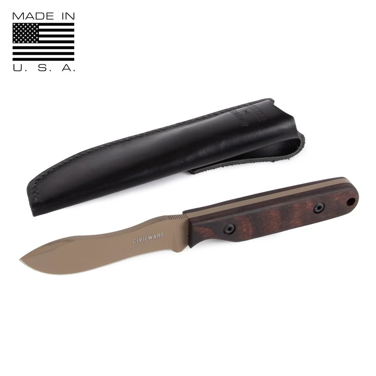 Seager x Civilware Striker [LTD] - Wood/Tan