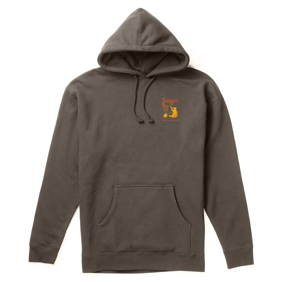Smokey Hoodie Charcoal - Image 2