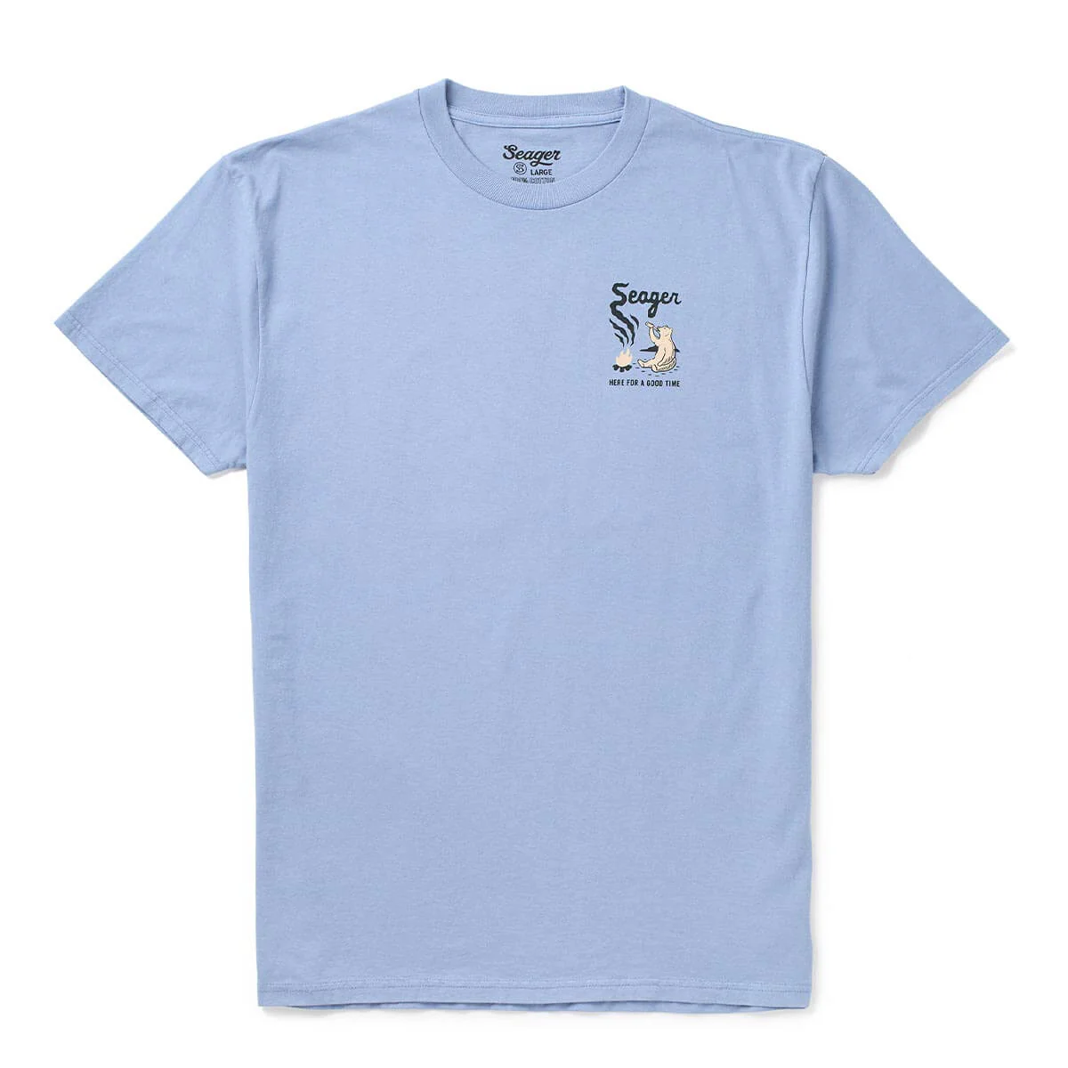 Smokey Tee Faded Denim - Image 2