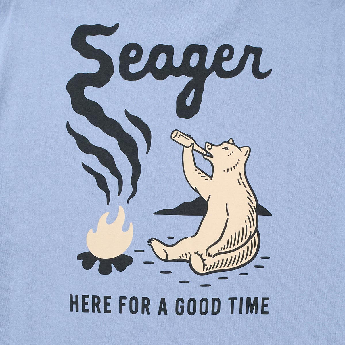 Smokey Tee Faded Denim - Image 3