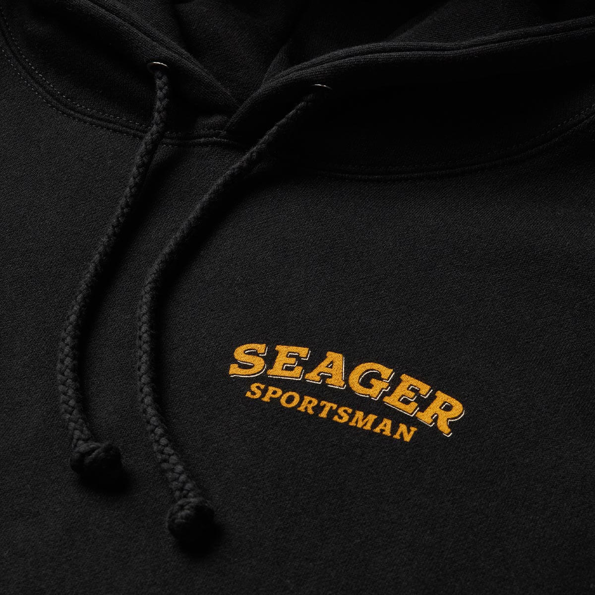 Sportsman Hoodie Black - Image 3