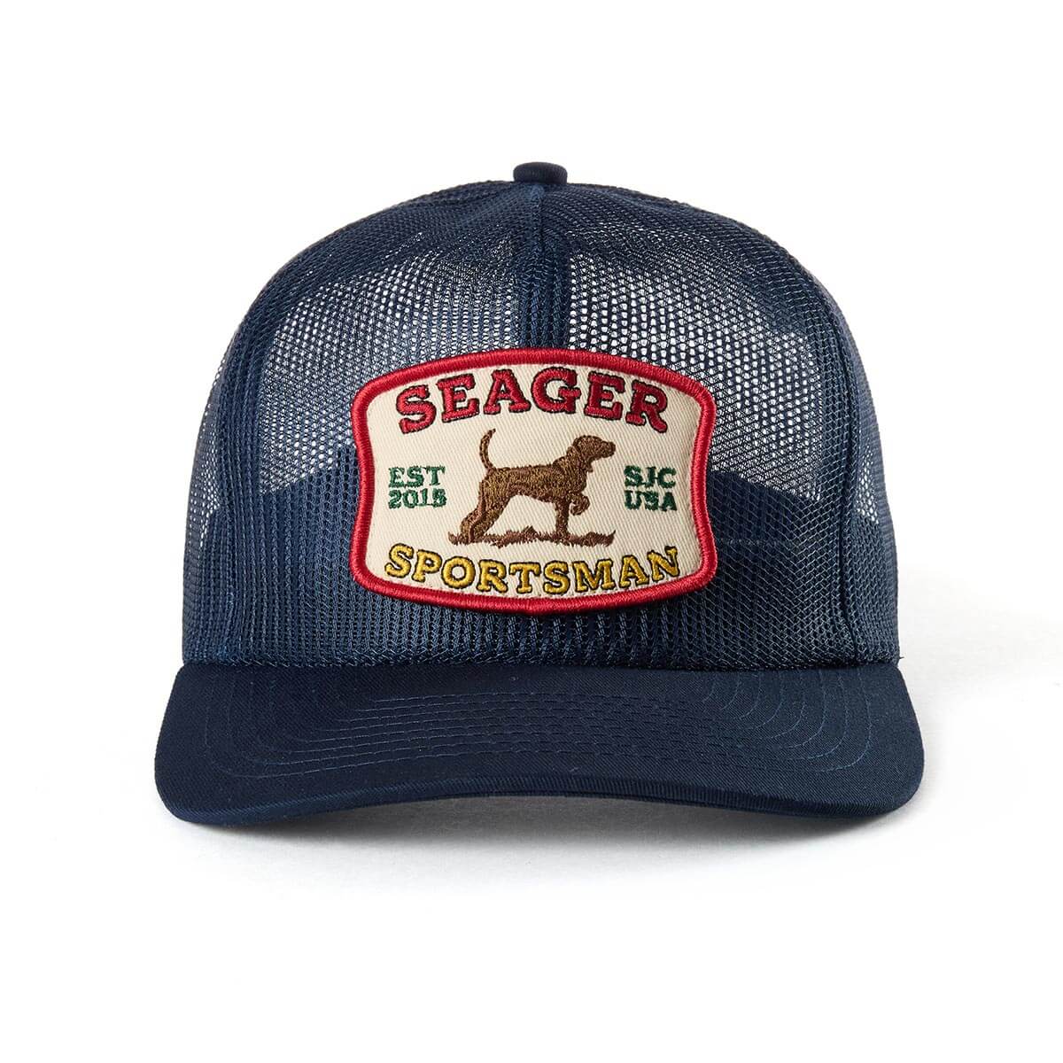Sportsman Mesh Trucker Snapback Navy - Image 2