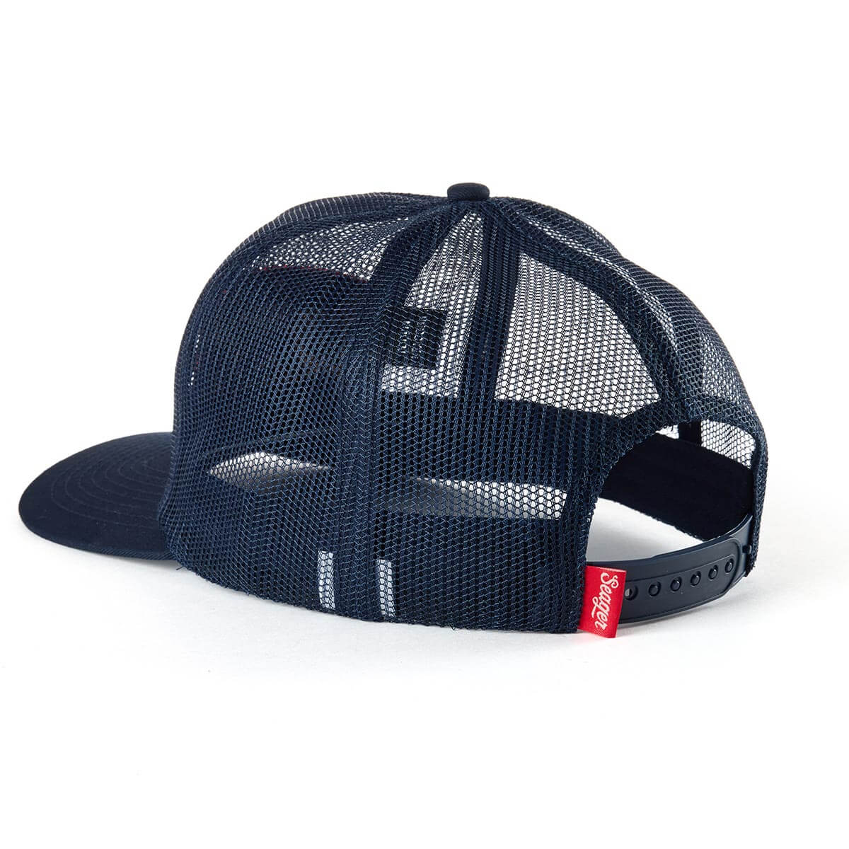 Sportsman Mesh Trucker Snapback Navy - Image 3