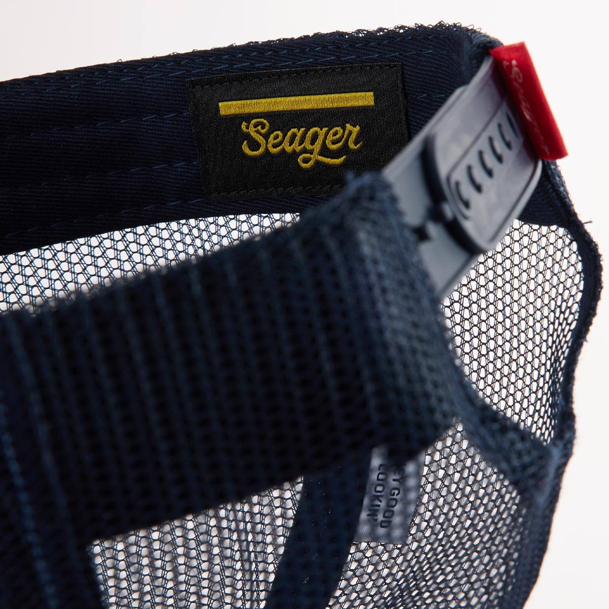 Sportsman Mesh Trucker Snapback Navy - Image 5
