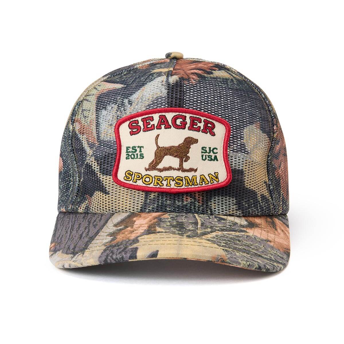 Sportsman Mesh Trucker Snapback SJC Camo - Image 2