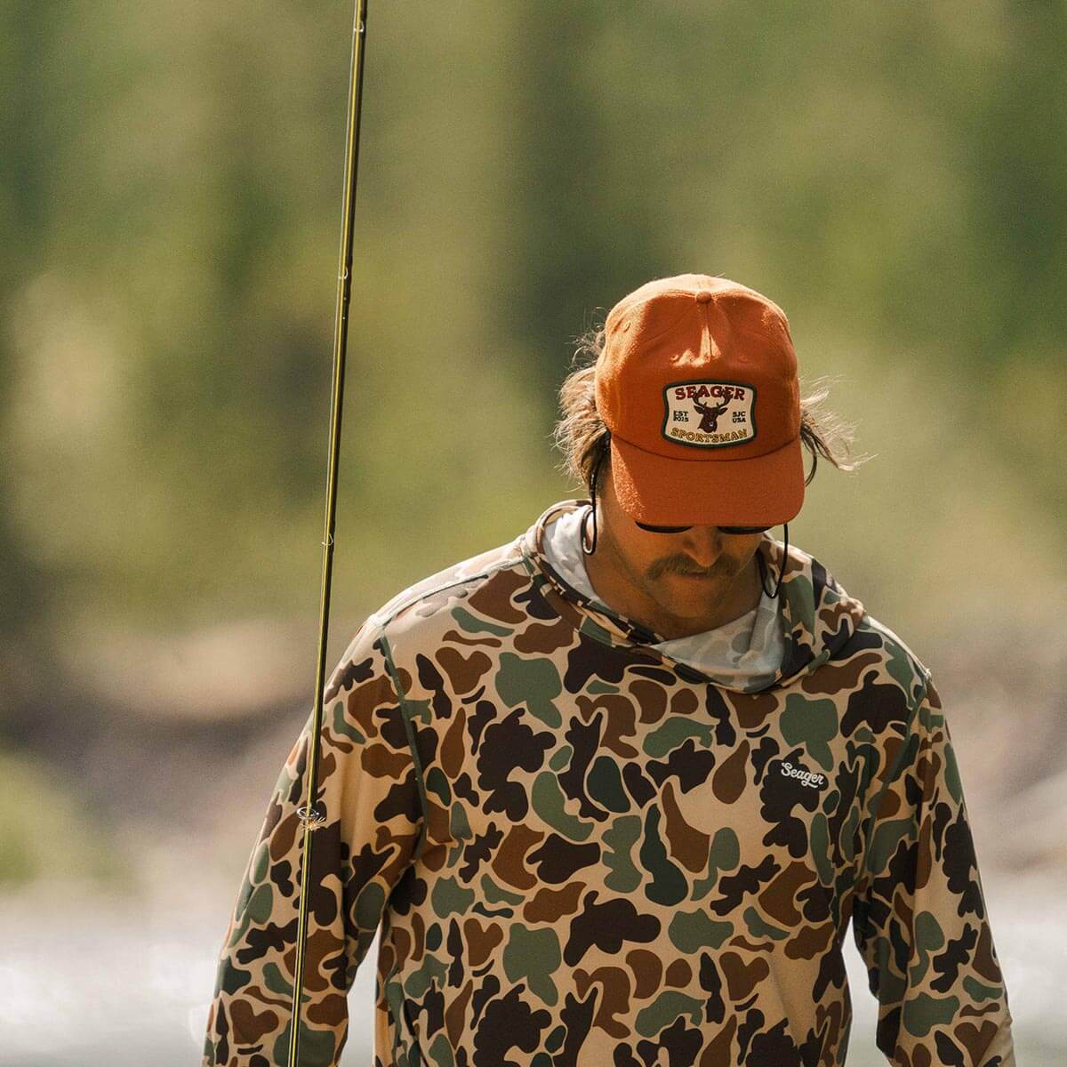 Sportsman Snapback Orange - Image 3