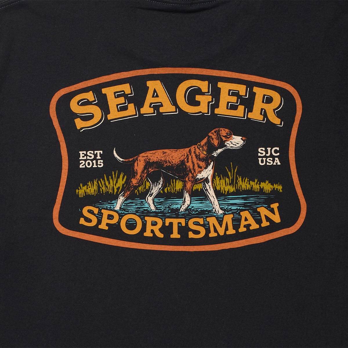 Sportsman Tee Black - Image 3