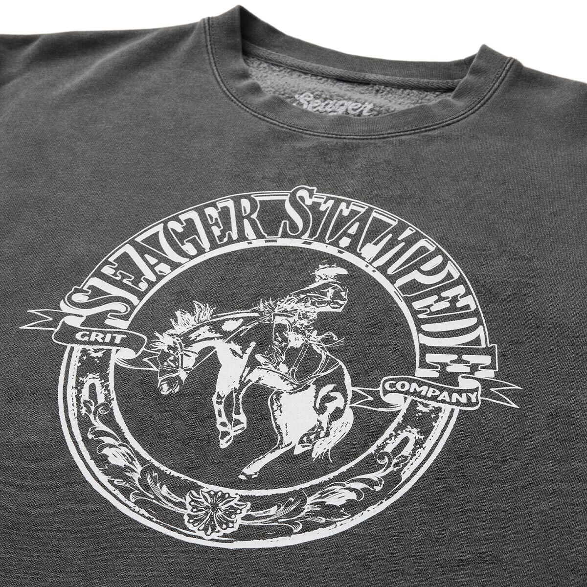 Stampede Premium Crew Pigment Black - Image 3