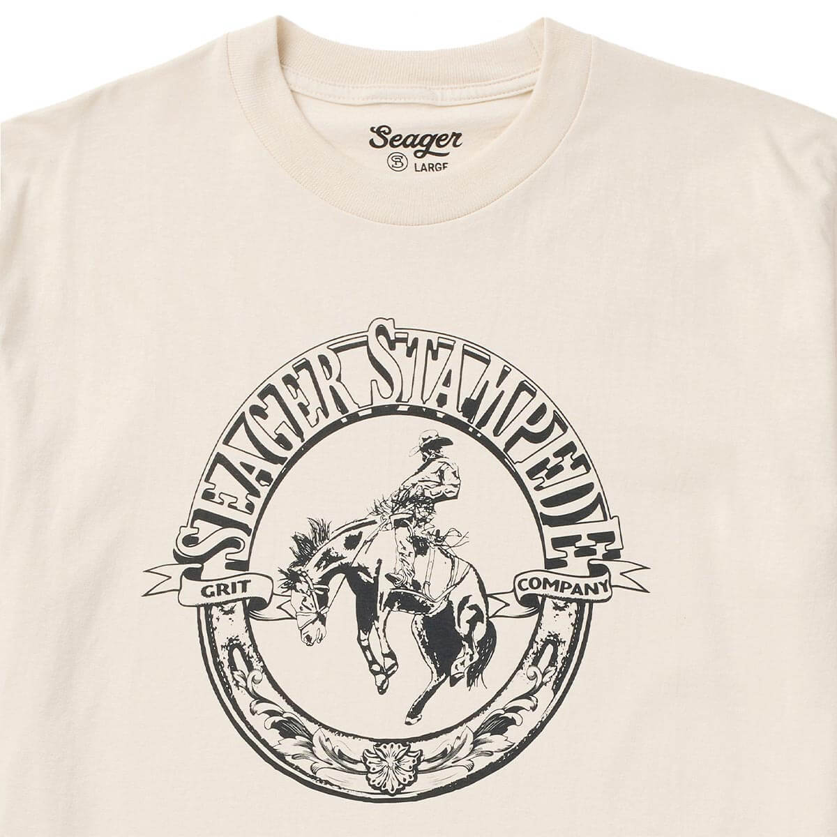 Stampede Tee Vintage White - Image 2