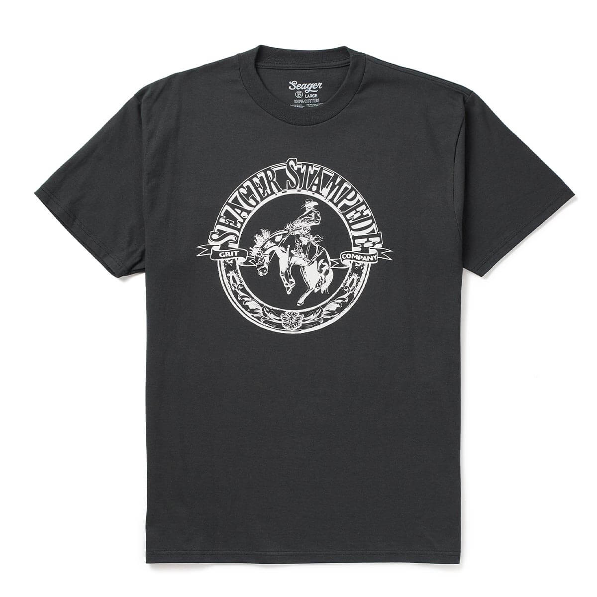 Stampede Tee Vintage Black