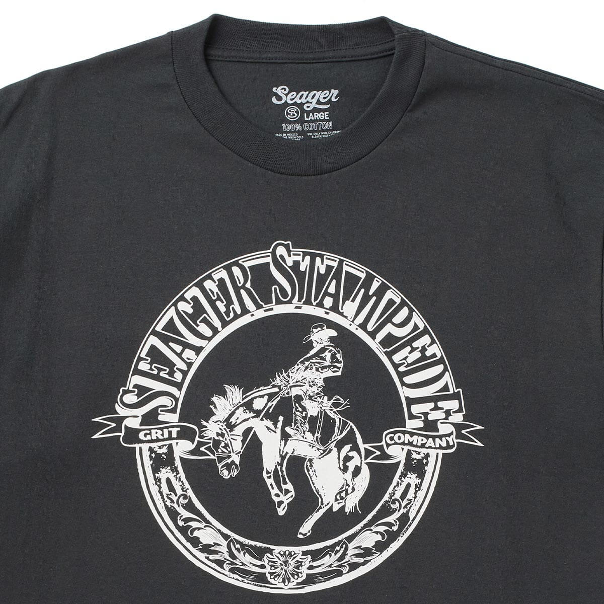 Stampede Tee Vintage Black - Image 2