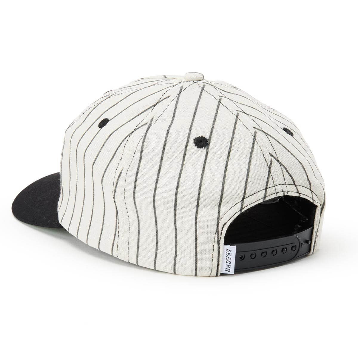 Bronx Hemp Snapback White/Black - Image 3