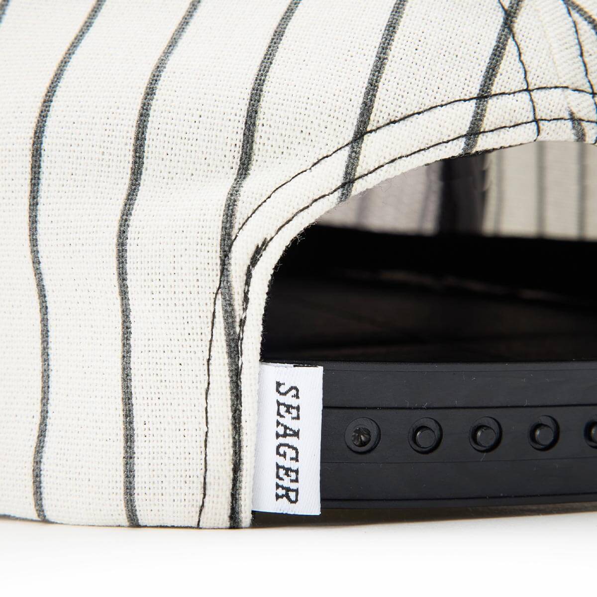 Bronx Hemp Snapback White/Black - Image 4