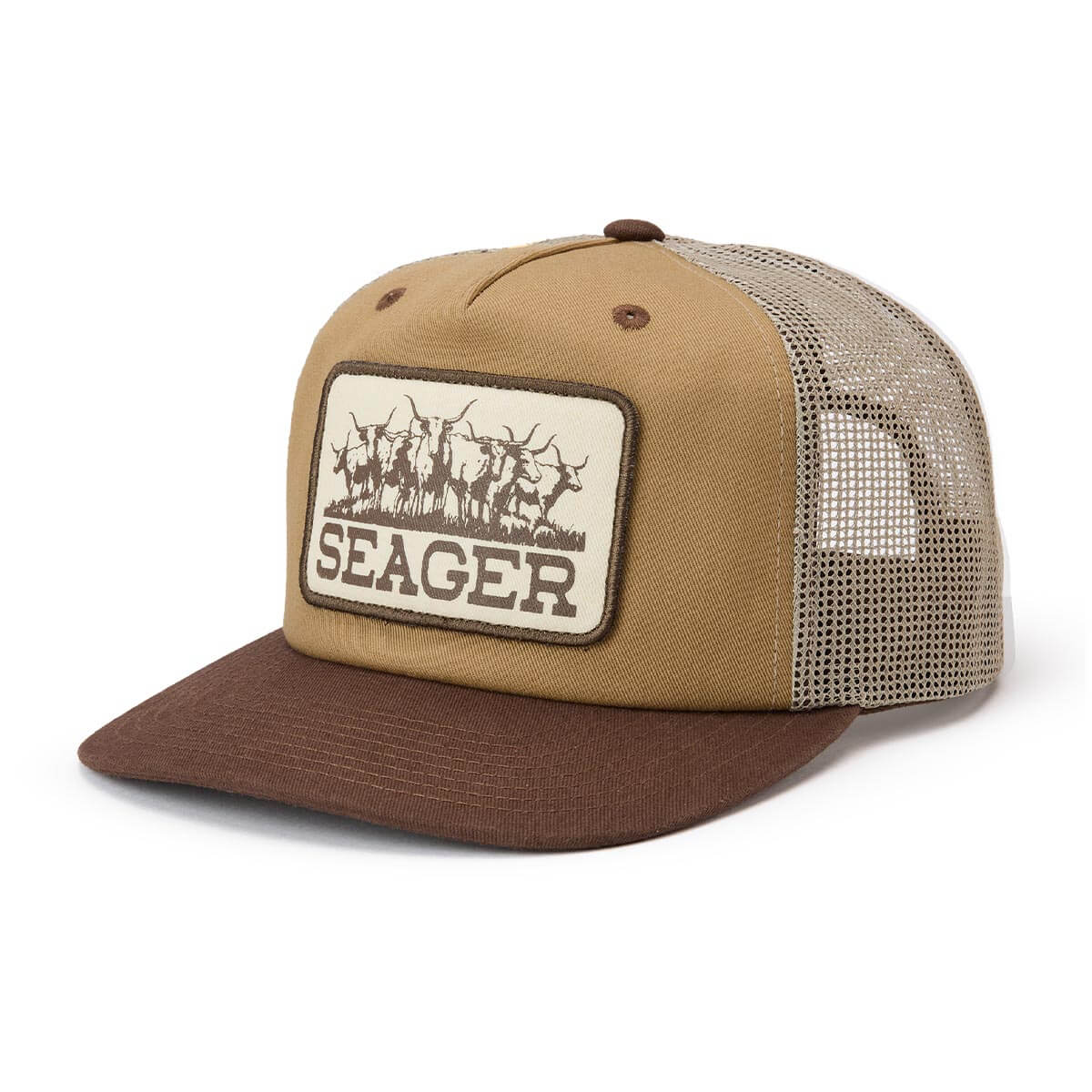 Herd Trucker Snapback Tan/Brown