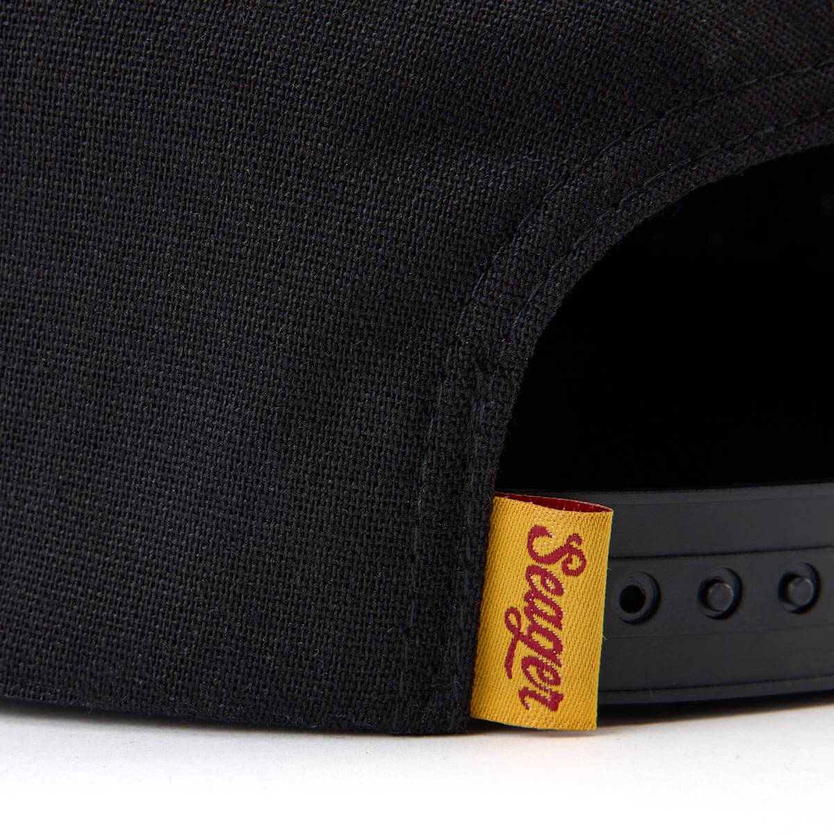 Uncle Bill Hemp Snapback Black - Image 4