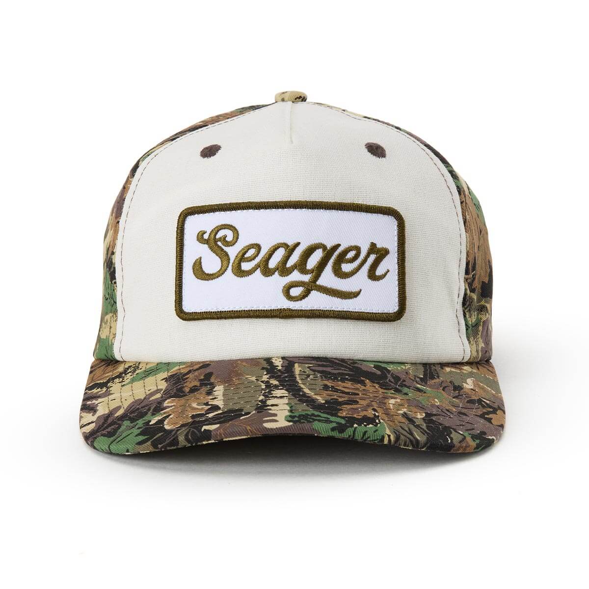 Uncle Bill Hemp Snapback Camo/Cream - Image 2