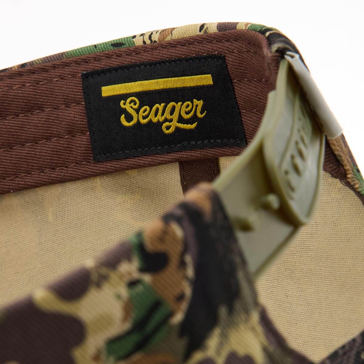 Uncle Bill Hemp Snapback Camo/Cream - Image 6