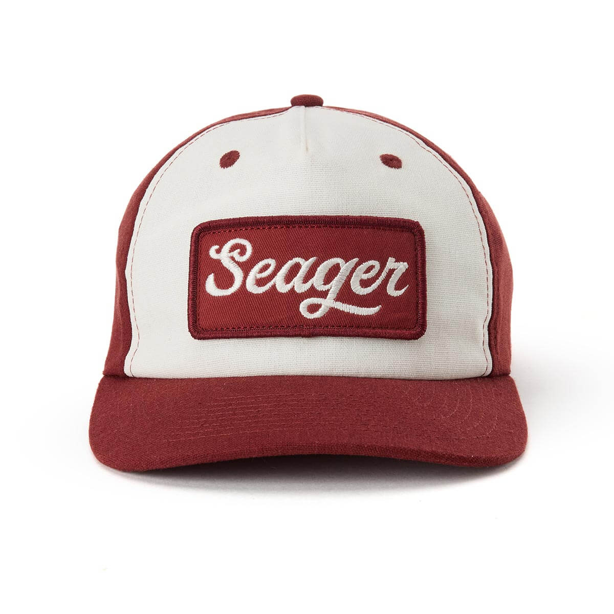 Uncle Bill Hemp Snapback Red/White - Image 2