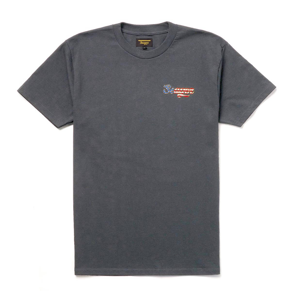 USA Russ Tee Vintage Black - Image 2