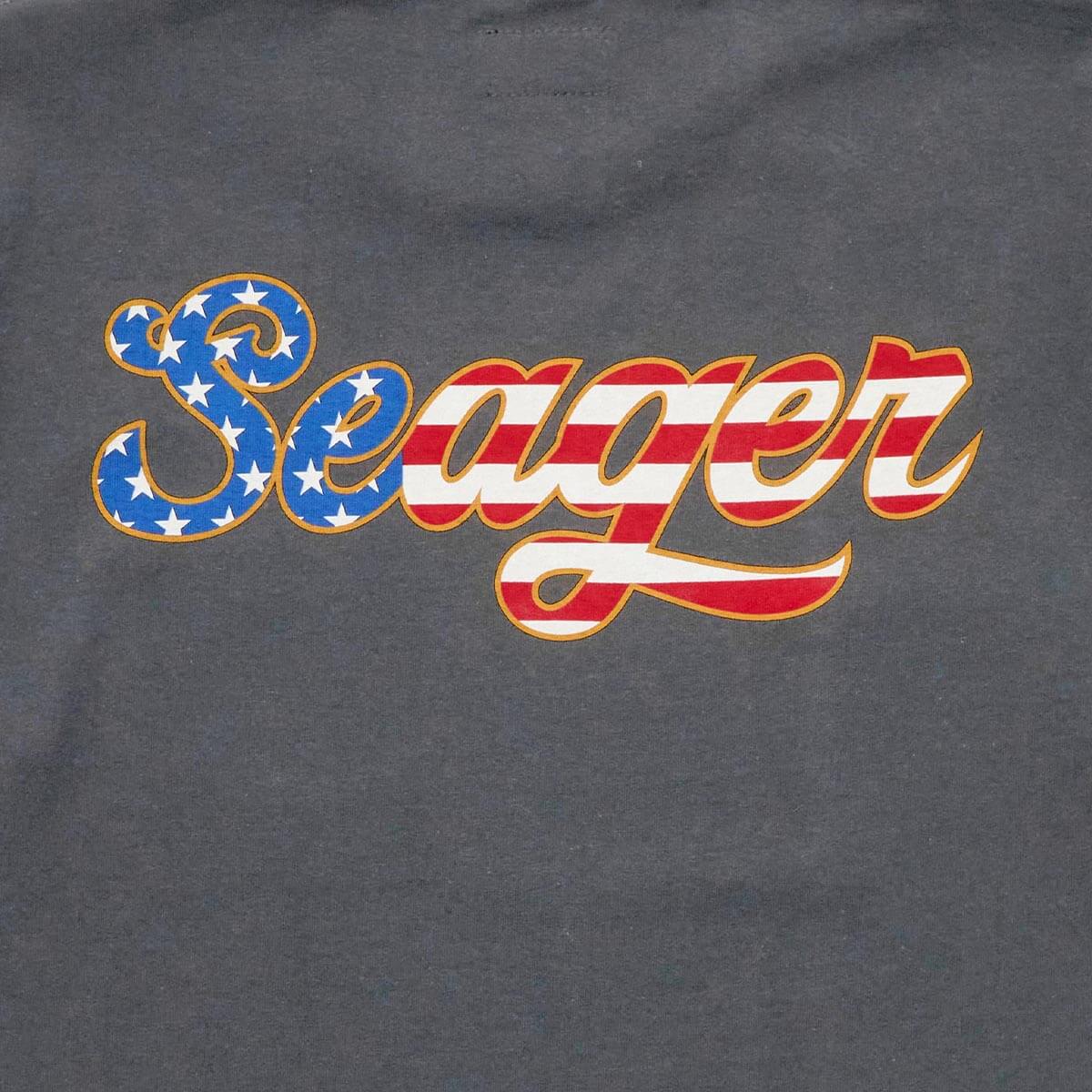USA Russ Tee Vintage Black - Image 3