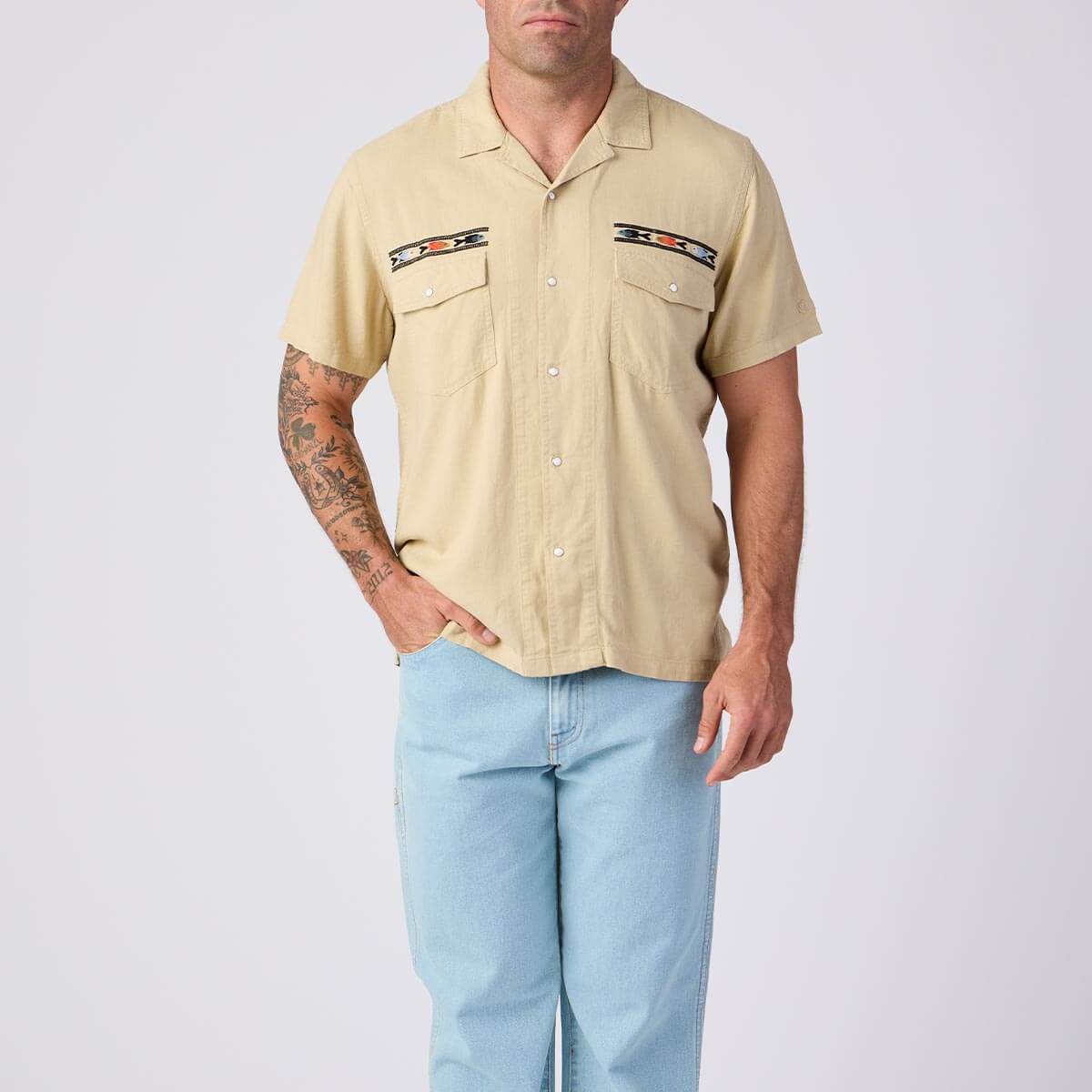 Whippersnapper S/S Shirt Dry Hay - Image 3