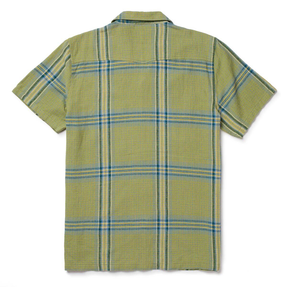 Whippersnapper S/S Shirt Moss Grid Plaid - Image 3
