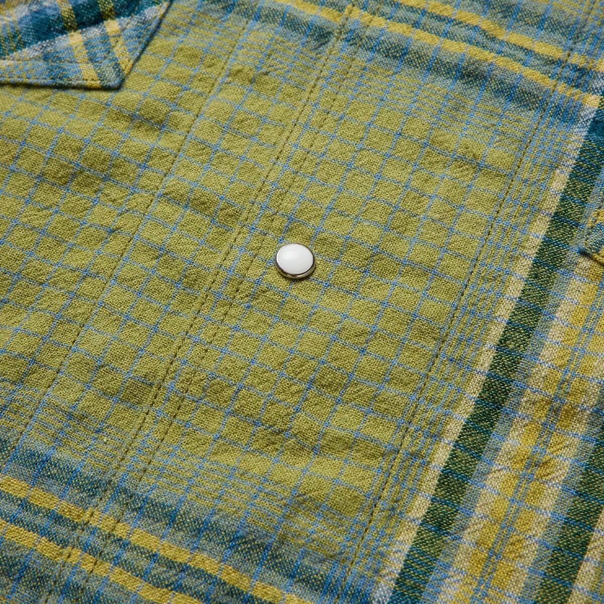 Whippersnapper S/S Shirt Moss Grid Plaid - Image 7