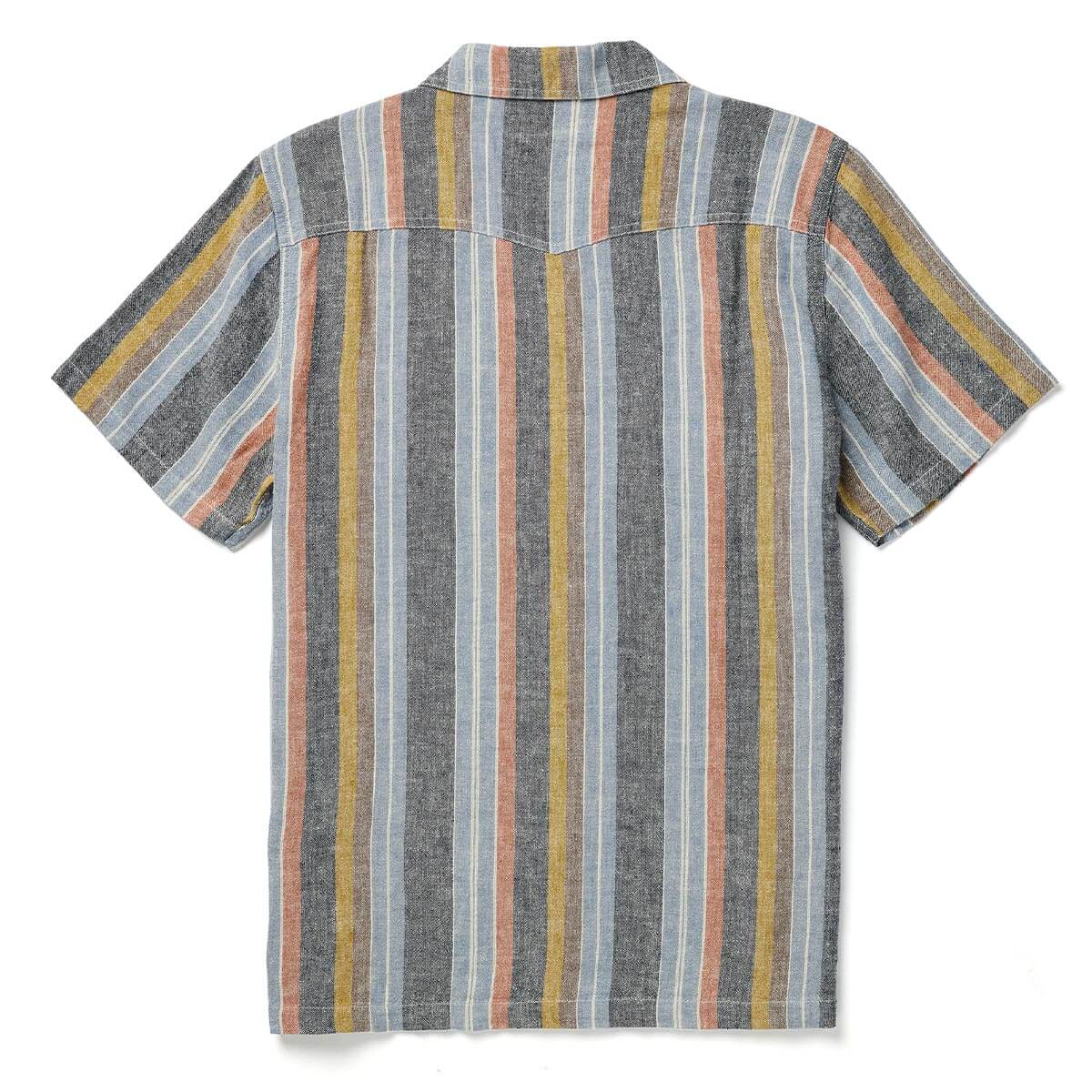 Whippersnapper S/S Shirt Washed Stripe Navy - Image 4
