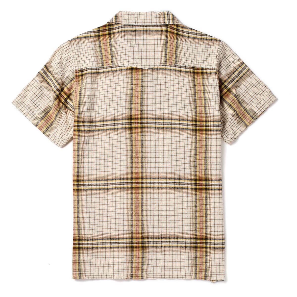 Whippersnapper S/S Shirt White Wash Plaid - Image 3