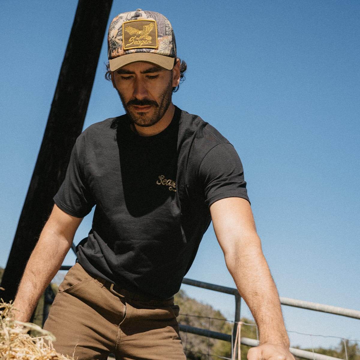 Wingspan Trucker Snapback Camo/Woodland - Image 3