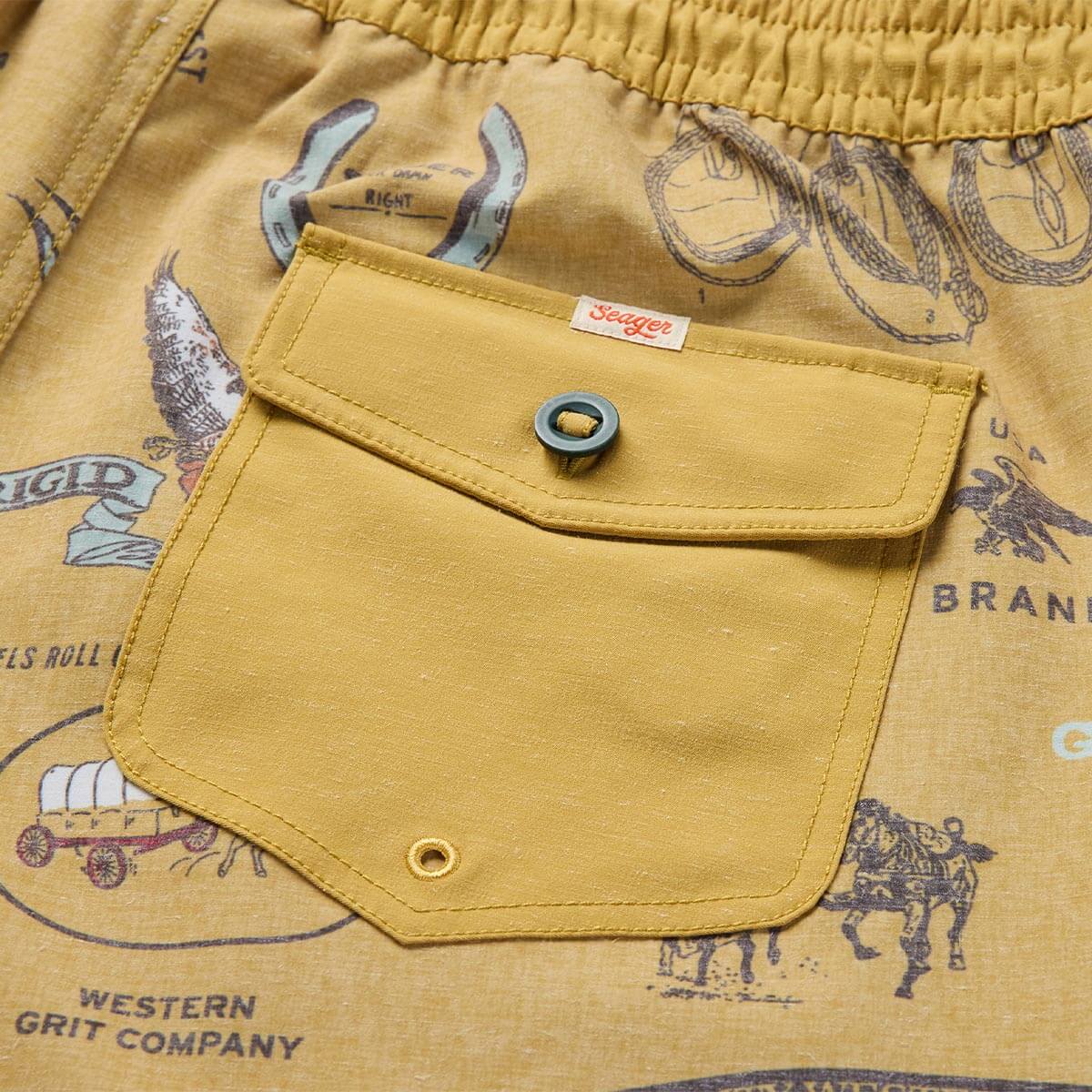 Yuma Hybrid Shorts Bronze - Image 4