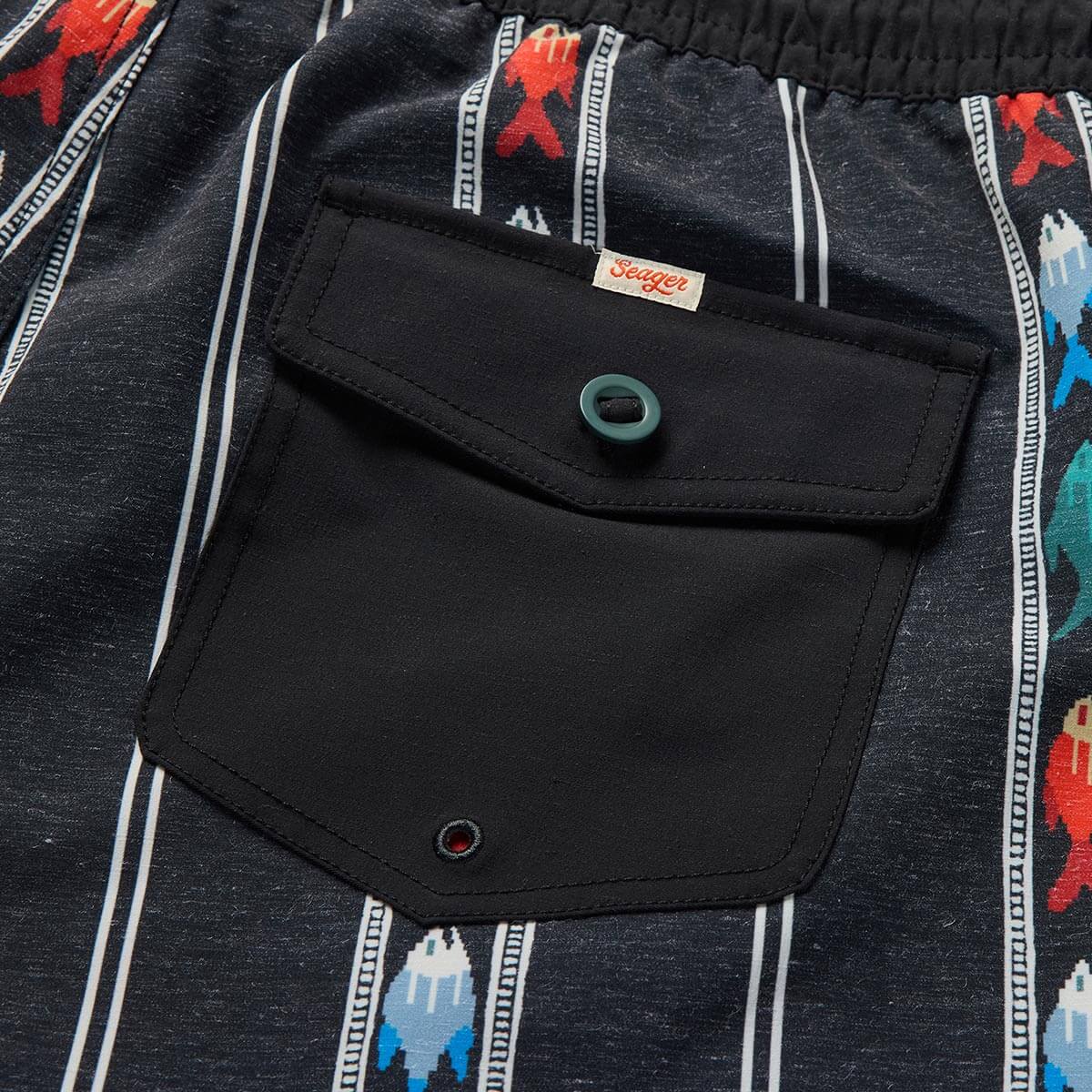 Yuma Hybrid Shorts Upstream Black - Image 7